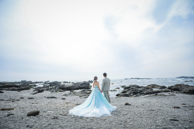 もちろん砂浜でも撮影しちゃいます！