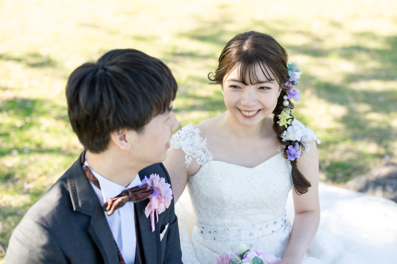 新婦様ショット