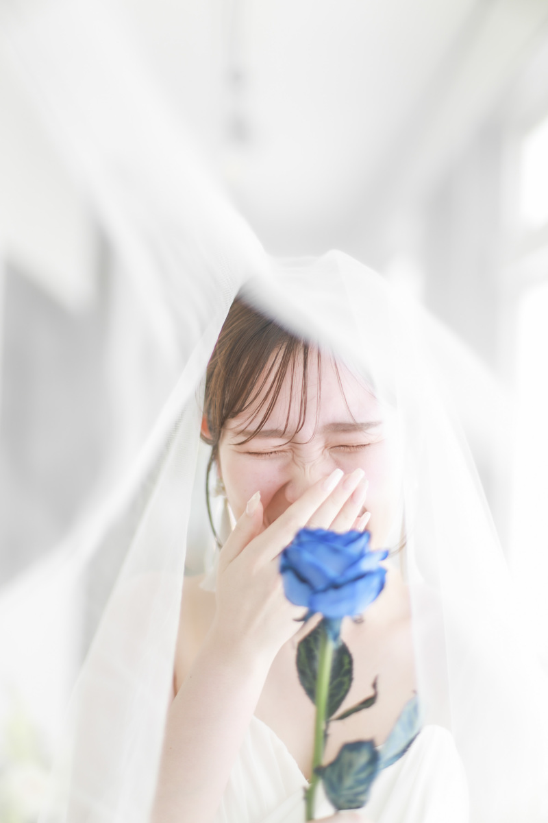 ベールに包まれて♡