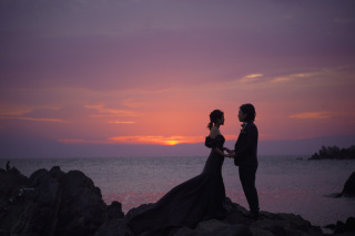 ！！奇跡！！粘り勝ちの夕焼け