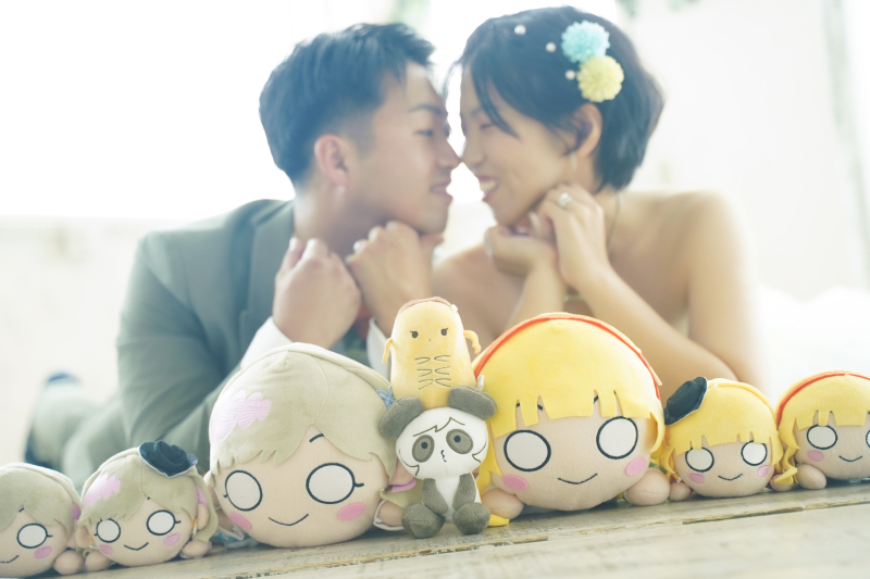 スタジオ撮影　～推しと一緒に～