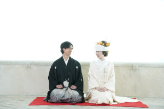 かつら✖️角隠し