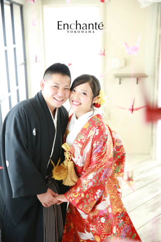 ご結婚式を控えての和装前撮り