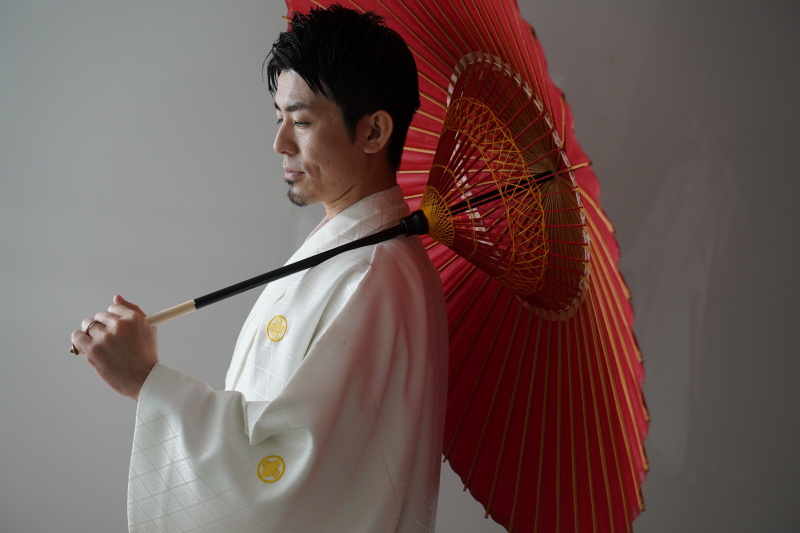男性は影を付けてかっこよく