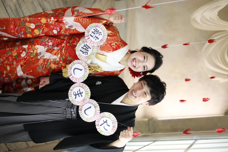 仲良くアイテム撮影！