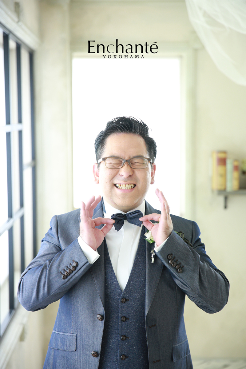 新郎様のソロカット