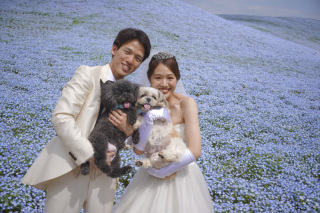 ネモフィラでも家族で♡