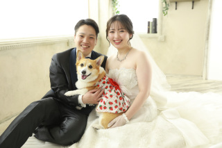 ★わんちゃんとフォトウエディング★