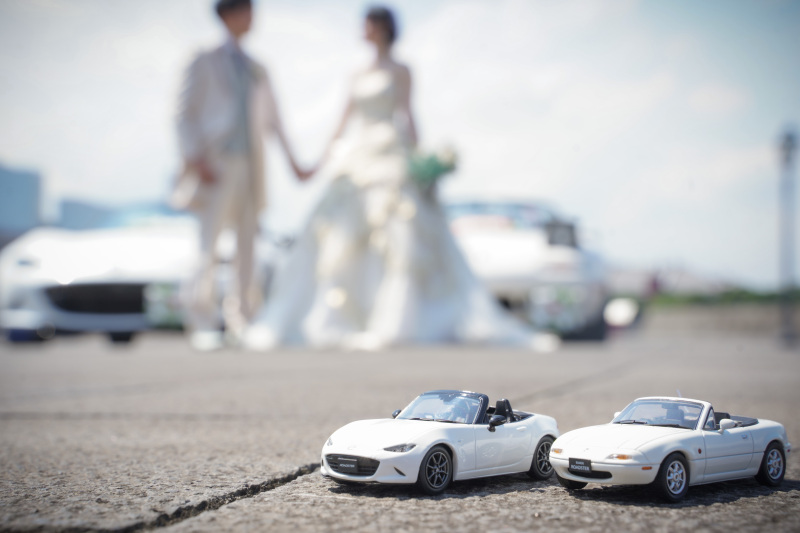 愛車とおそろいのミニカー