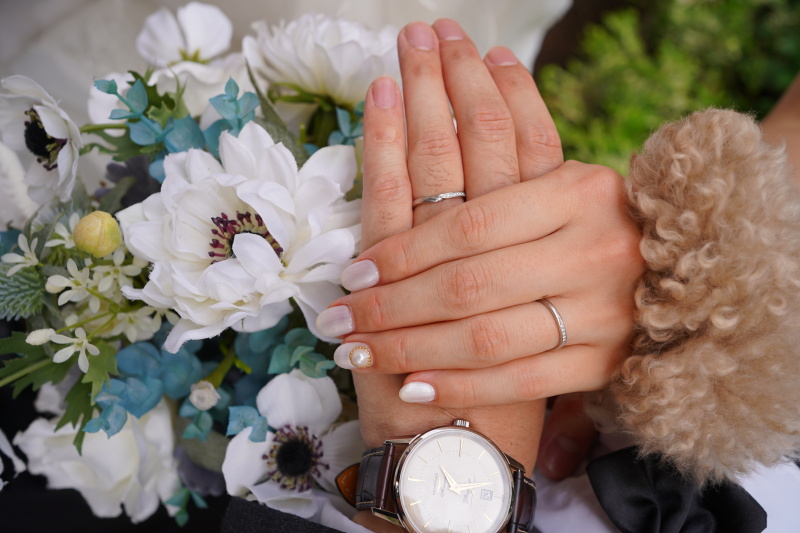 3人でのお手元ショット