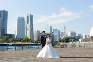 【象の鼻パーク】洋装ロケーション撮影