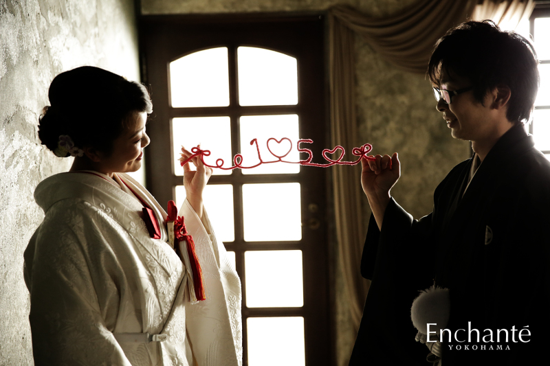 ご入籍日の赤い糸