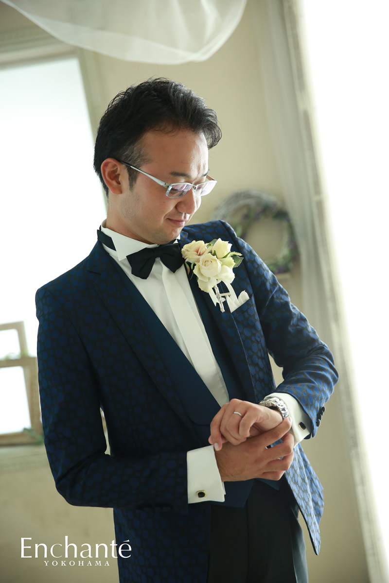 新郎様のソロカット