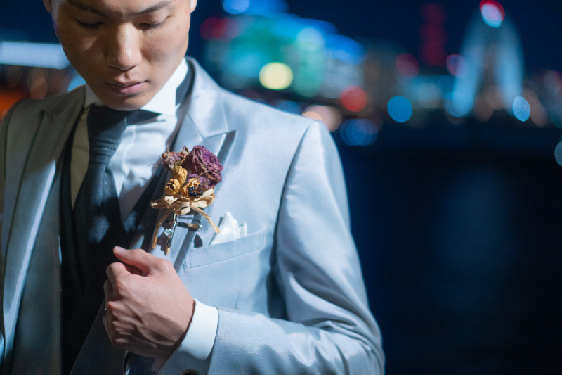 新郎ソロショット