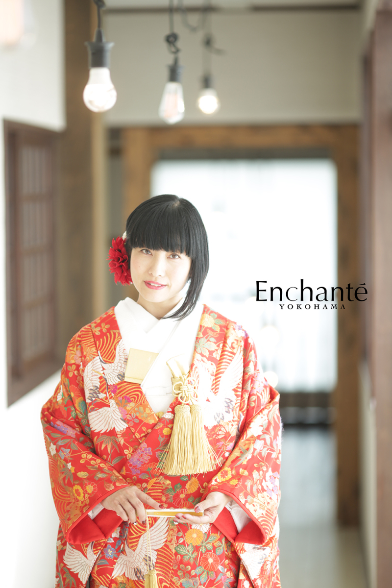 和装のソロショット