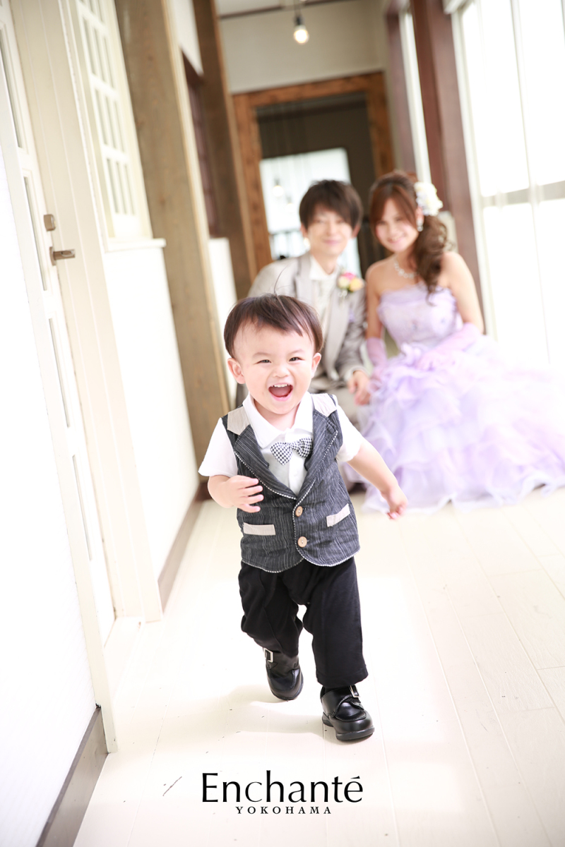 元気いっぱいなお子様と