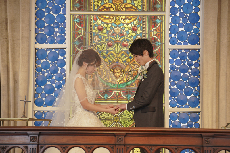 挙式風の撮影が可能!