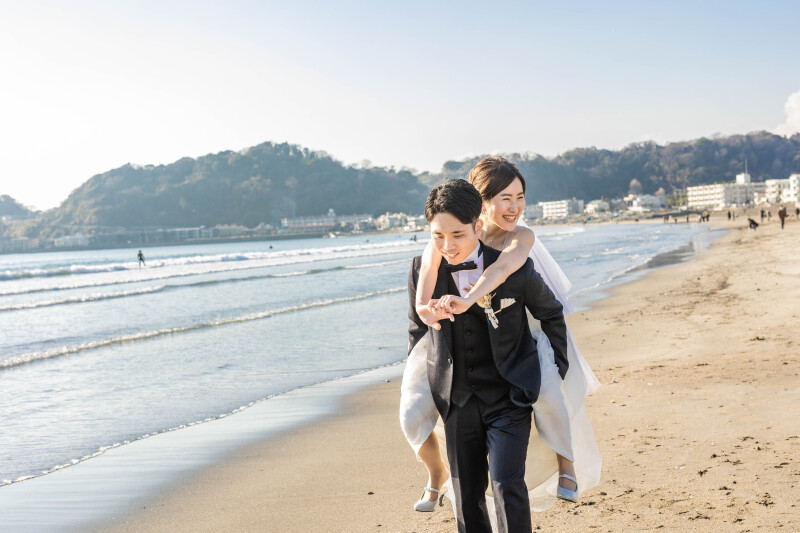 アンシャンテ横浜_海で撮影できる