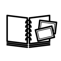 台紙写真（キャビネ）