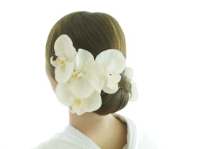 髪飾り（造花）