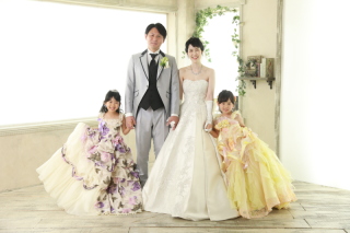 お子様タキシードorドレス衣装レンタル