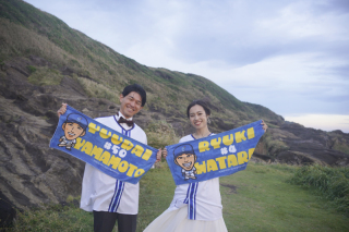 アンシャンテ横浜_【海・岩場】洋装ロケ