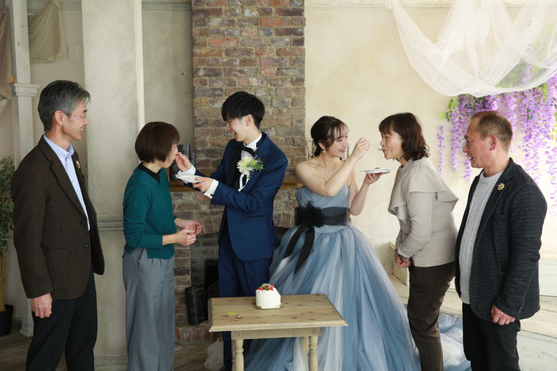 フォト会食プラン★フォト+ご会食(6名様分)☆フォトウェディングと結婚式のいいとこどり!