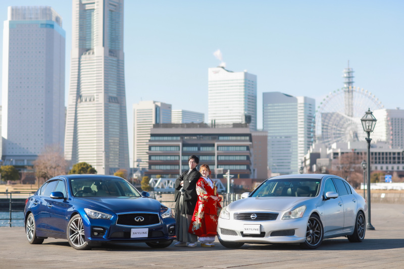 《3月末までの撮影》【象の鼻パーク・赤レンガロケーション】★7つの特典付き★70分撮り放題★ブランド衣装・全データ・移動費込み