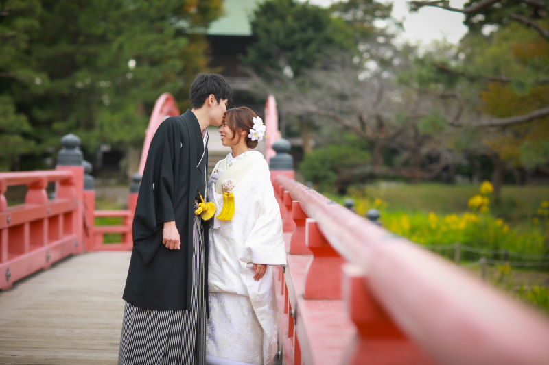 《9月・10月の撮影》【称名寺ロケーション撮影】60分撮り放題★新婦2着目衣装代プレゼント★衣装追加料金ナシ