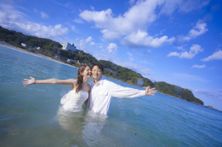 ＼リゾートフォト／神秘的な撮影に˚⁎⁺˳✧༚【伊豆の海ロケ撮影＋宿泊】セットプラン♪　申請料プレゼント♡　