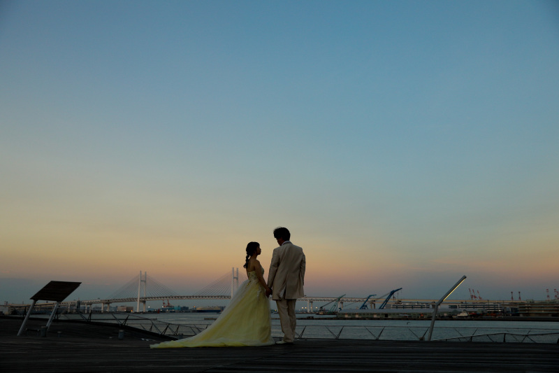 《12月末までの撮影》大さん橋ロケーション:基本料金50%OFF★60分撮影し放題★ブランド衣装・全データ・申請料込み