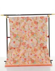 ピンク地　雪輪 鼓/0153294