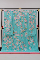 グリーン　しだれ桜　ふきピンク/0153073