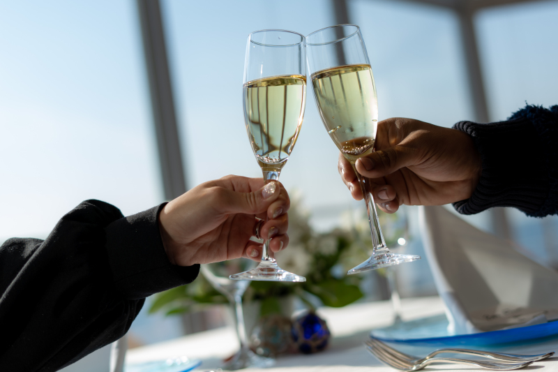 コース料理も満喫