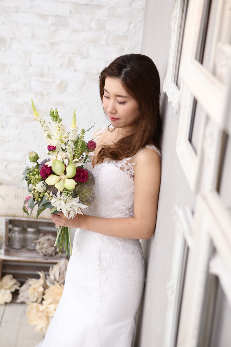 ダウンスタイルでリラックスモード