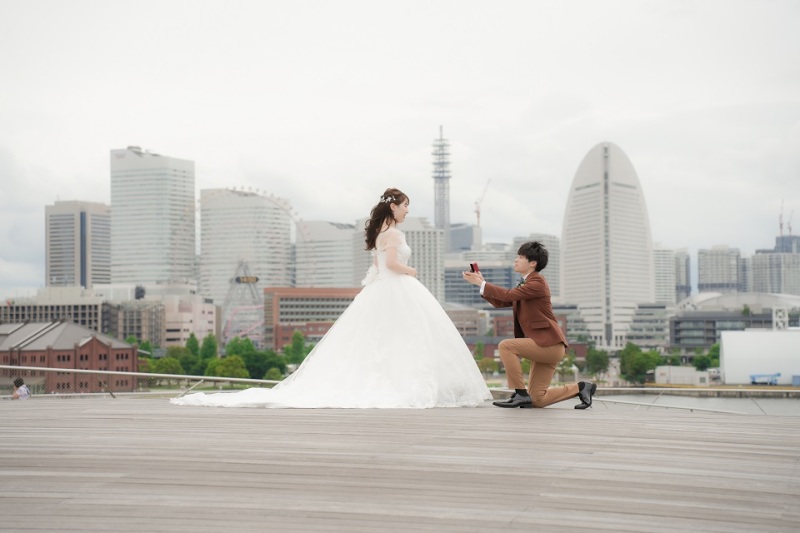 プロポーズシーン