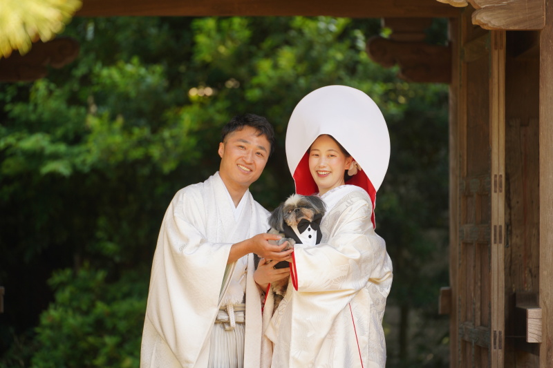 愛犬とともに迎える門出