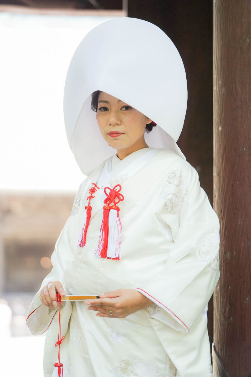 小物の赤がポイントです