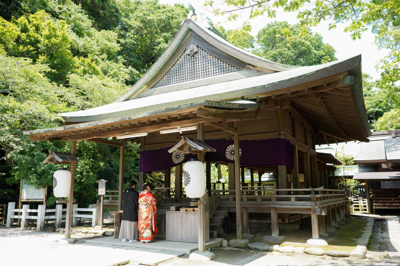 手を合わせてお参り