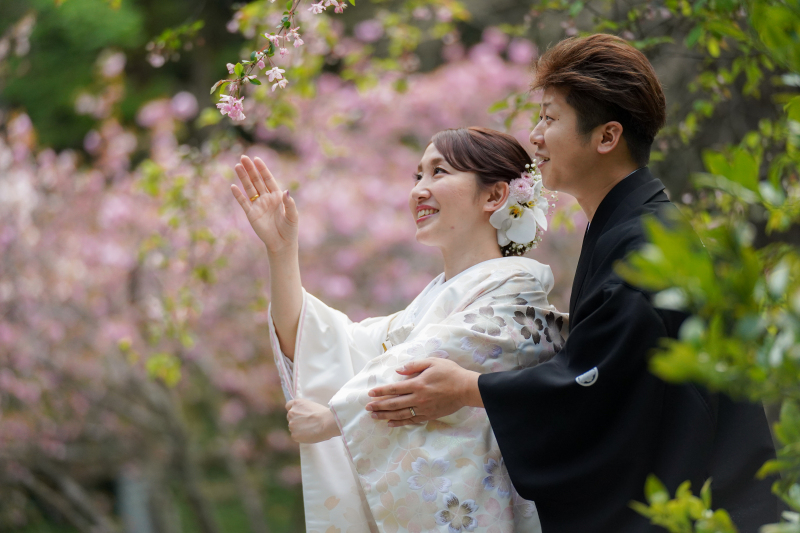 和洋装ロケーションフォト