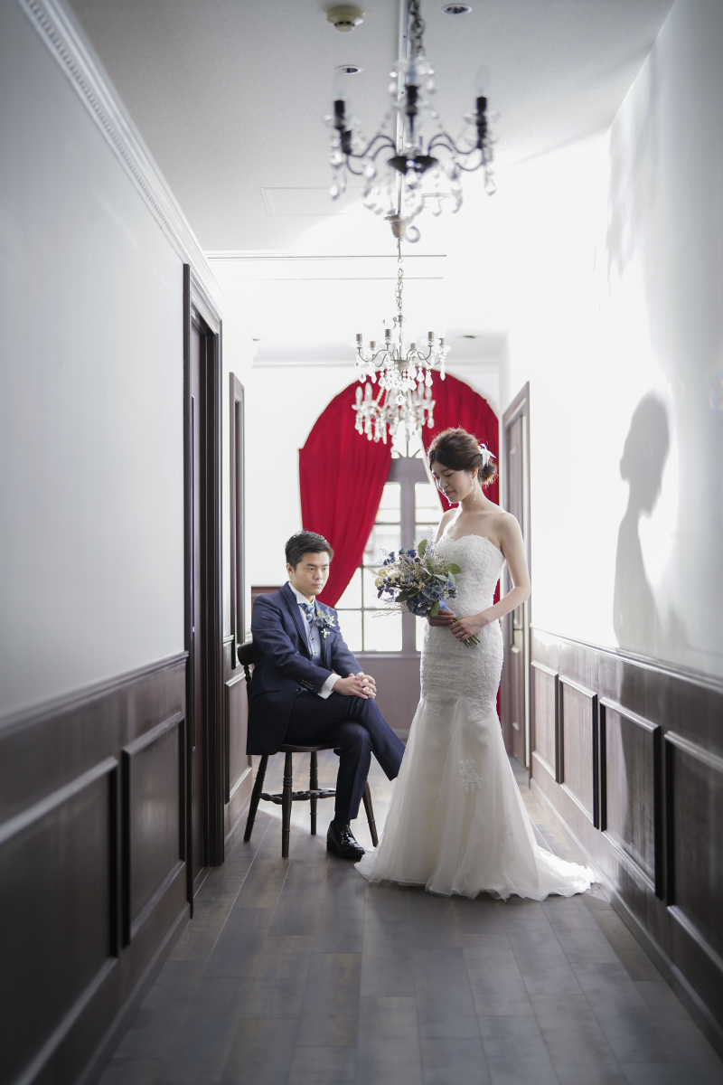 クラシカルな廊下でかっこよく!