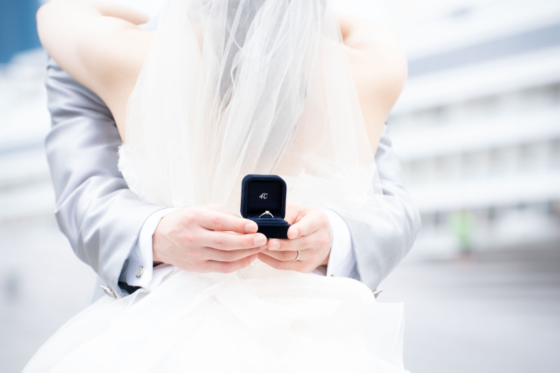 大切な指輪が主役