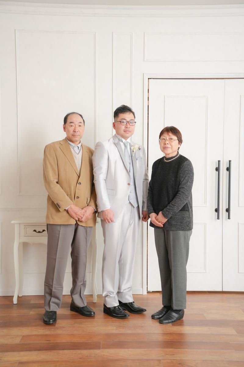 ご新郎様ご家族♡