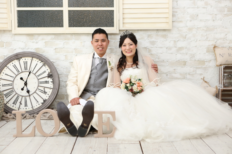 ナチュラルな笑顔で