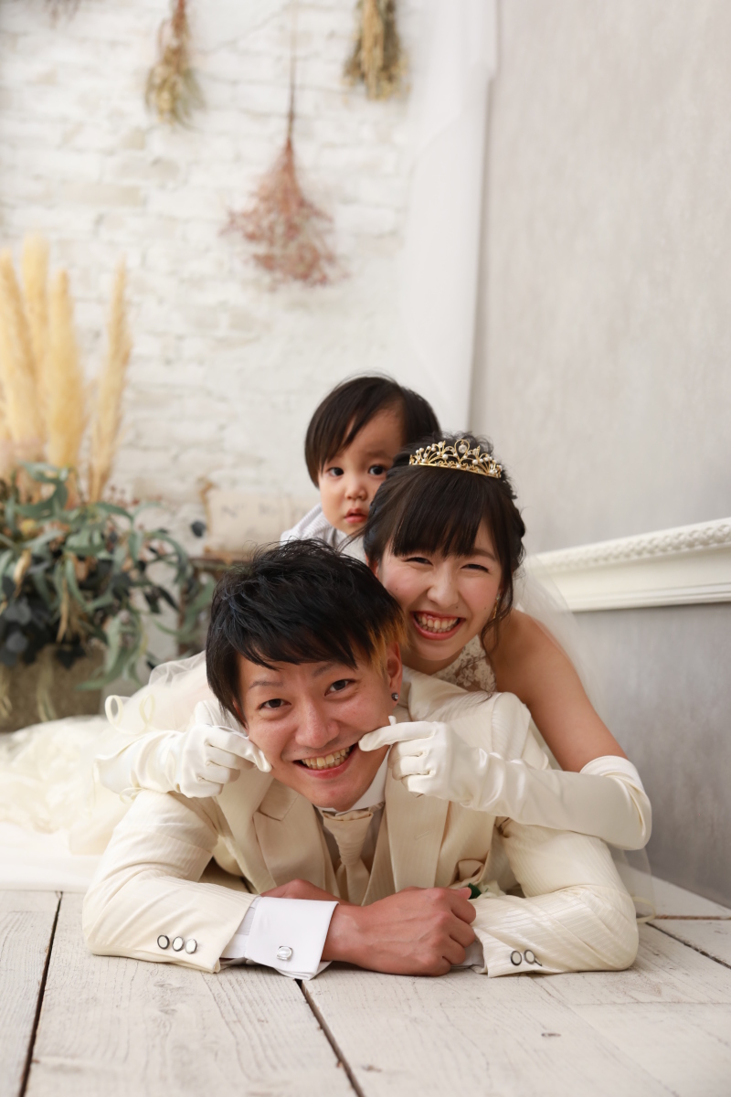 みんなで重なって