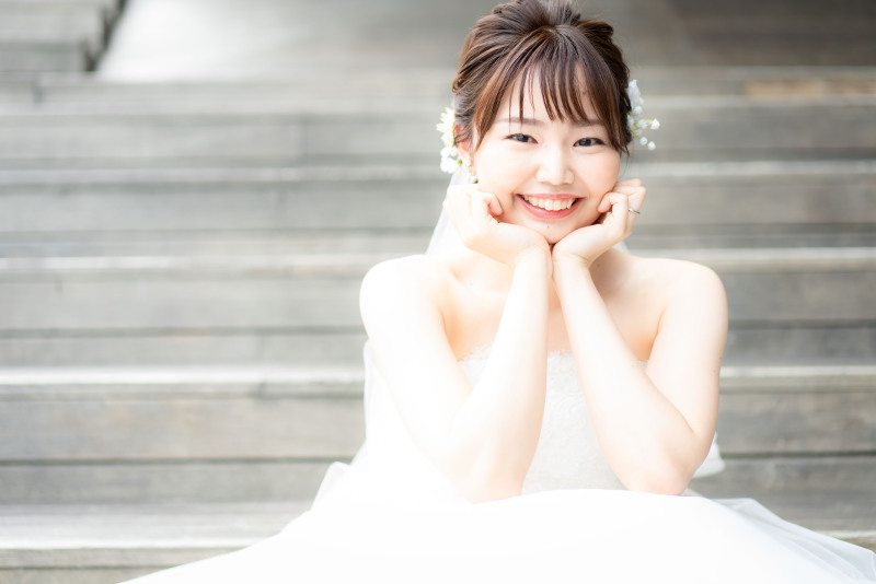 キュートなスマイル