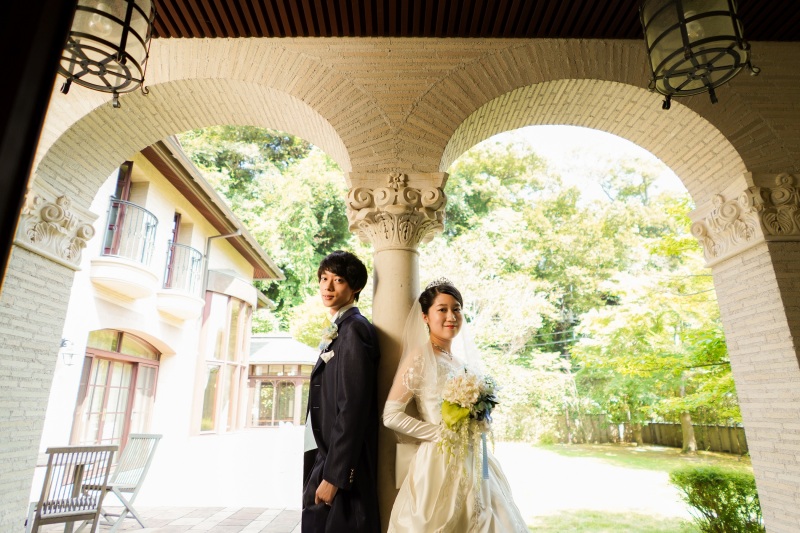 ヨーロッパを思わせるアーチ