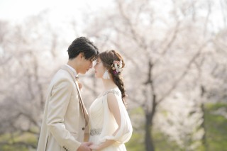 シーズン限定の桜フォト♡