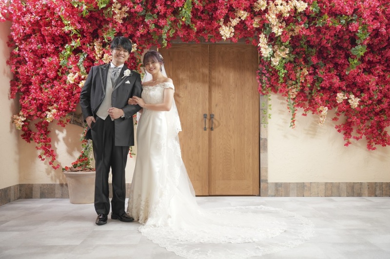 ブーゲンビリアバックで