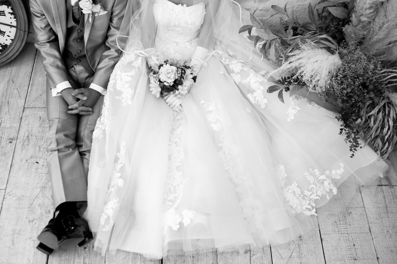 モノクロショットも